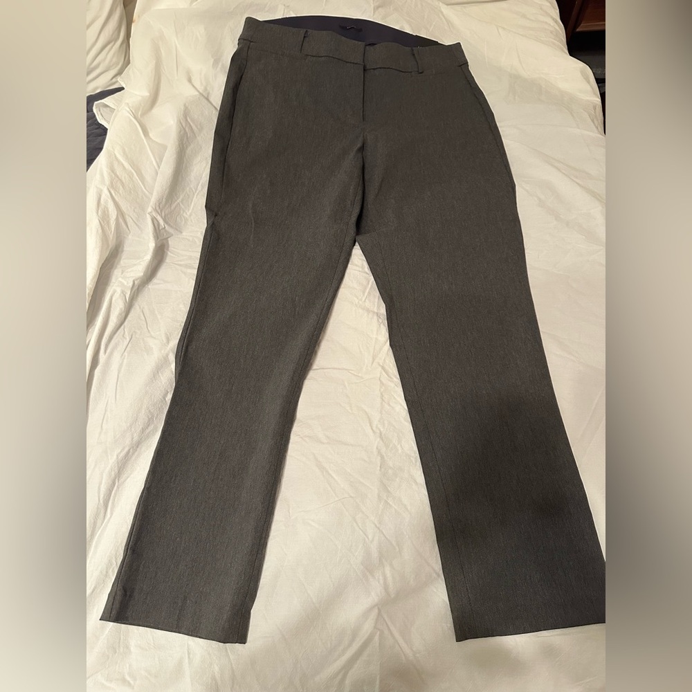 Lane Bryant Charcoal Ankle Pants